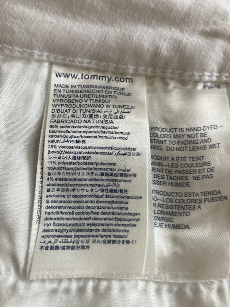 Damskie spodnie jeansy Tommy Hilfiger W 30