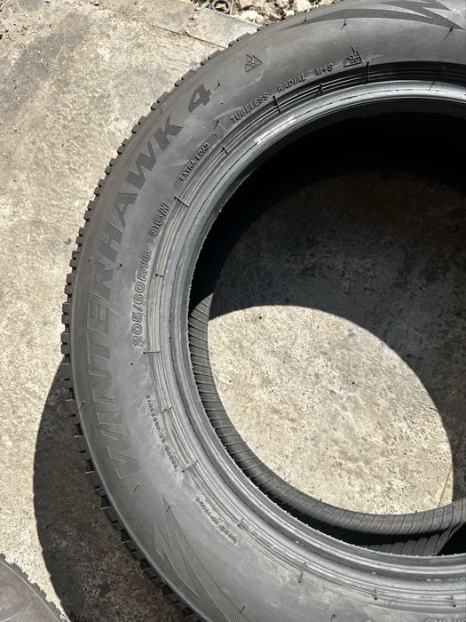 205/60 R16 Firestone WinterHawk 4 /2022рік/2шт./зима/Italy/