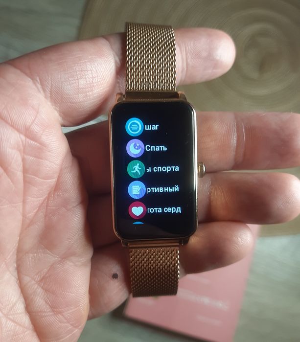 Умные часы ZDK ZX19 женские золотые