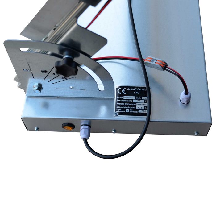 gilotyna do styropianu i styroduru 132x55 metalowa cnc