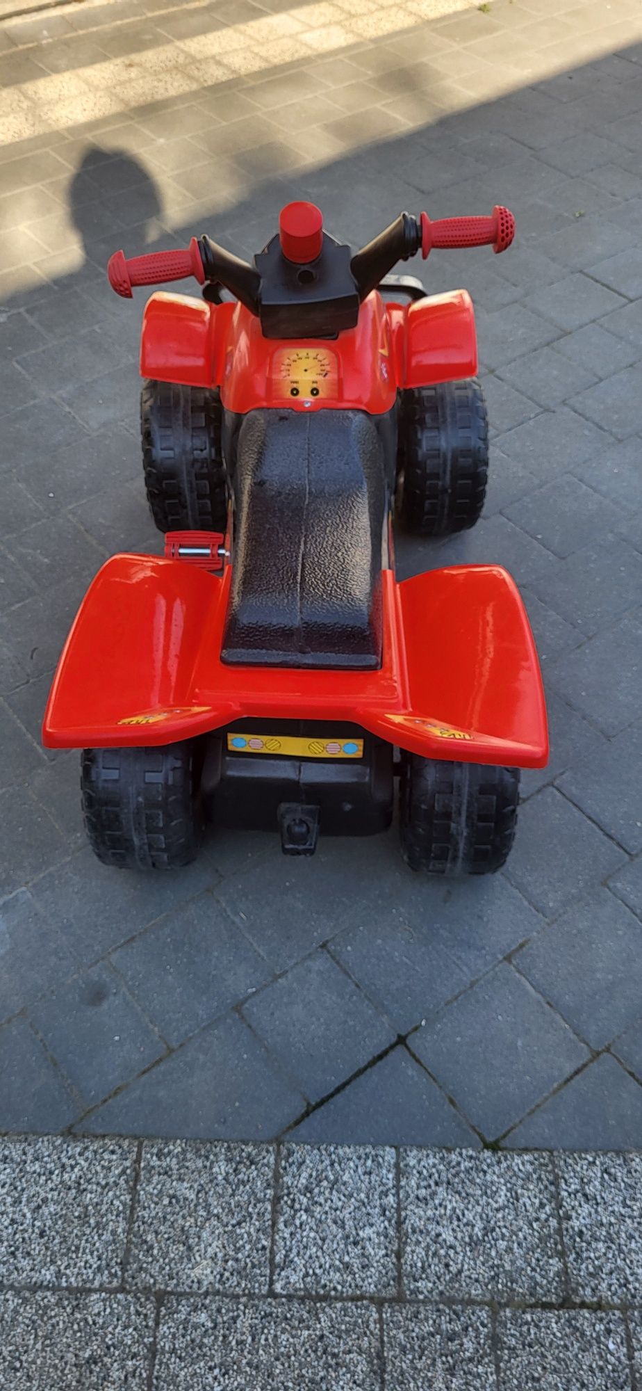 Jeździk quad strażacki
