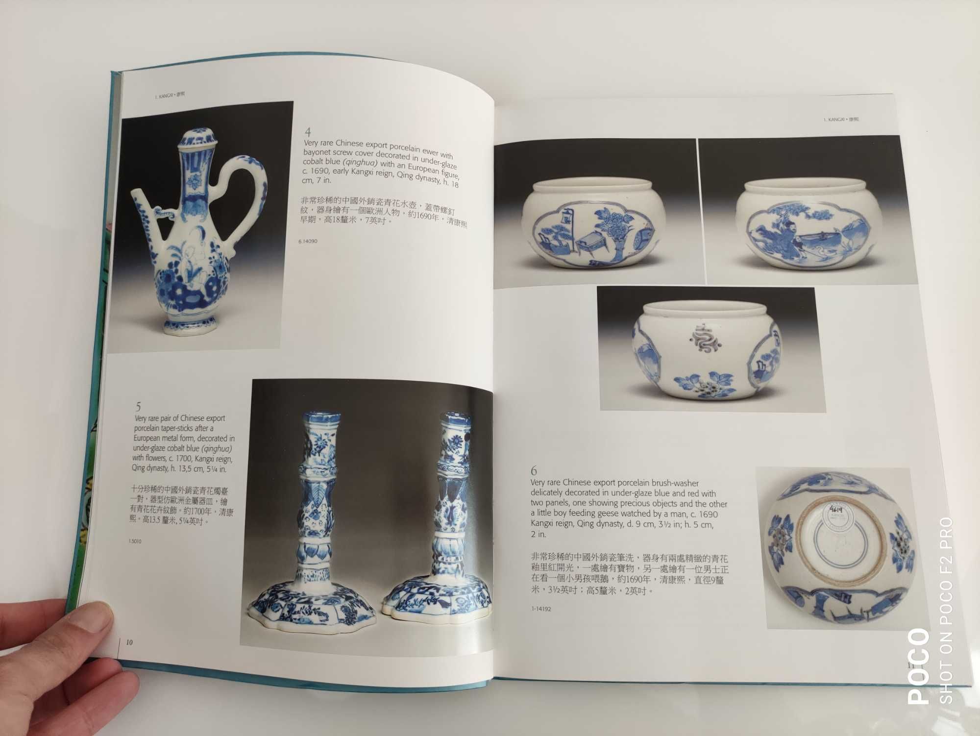 2 Catálogos Porcelana Chinesa de Exportação