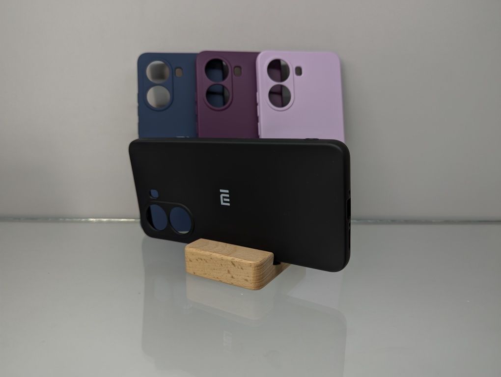 Xiaomi Poco X7 Pro Противоударный чехол софт тач чохол с логотипом