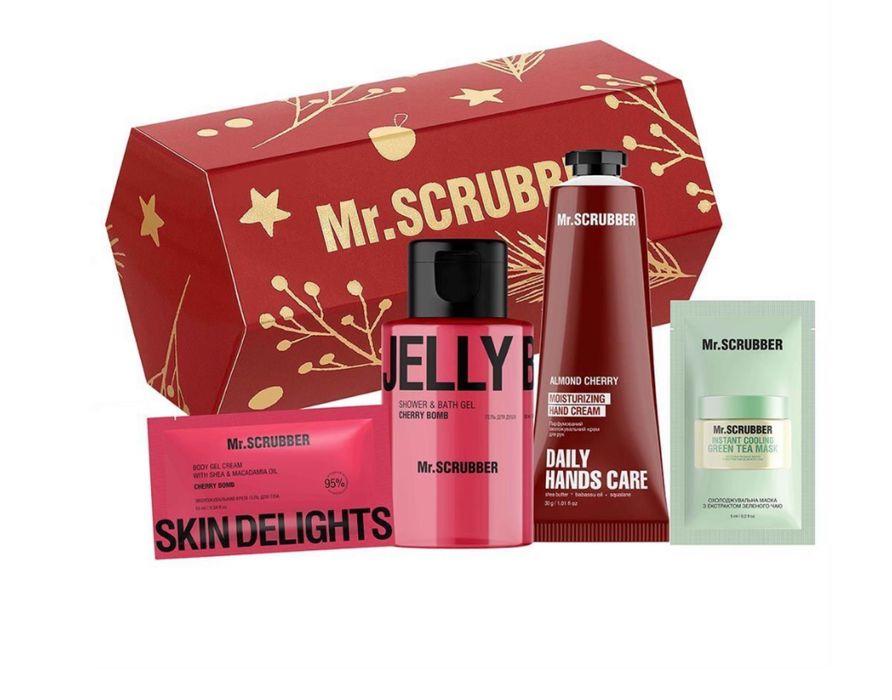 Подарункові набори, адвент календар Mr.SCRUBBER