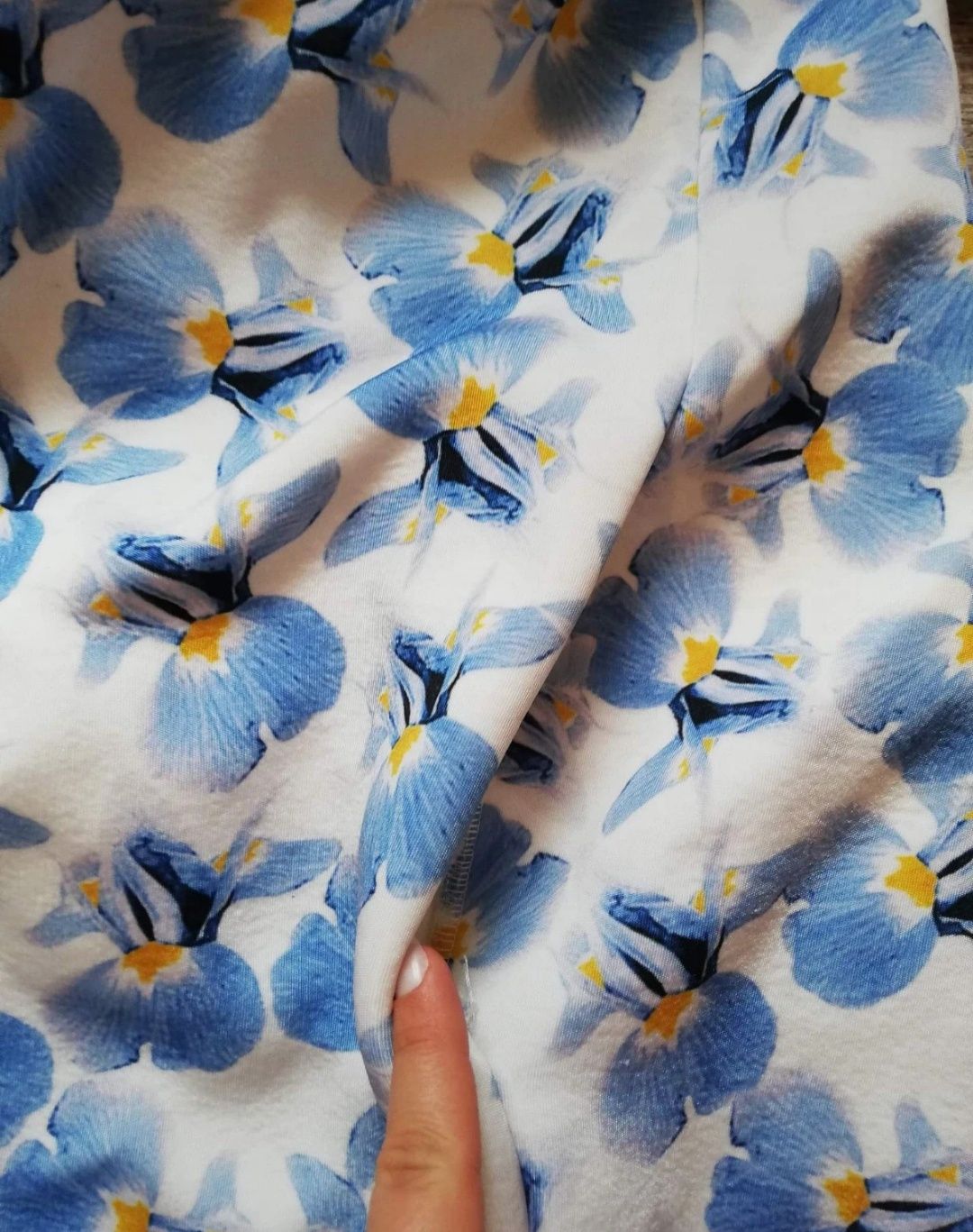 Kurtka Cos wiosenna płaszczyk bluza kwiaty wiskoza bawełna oversize