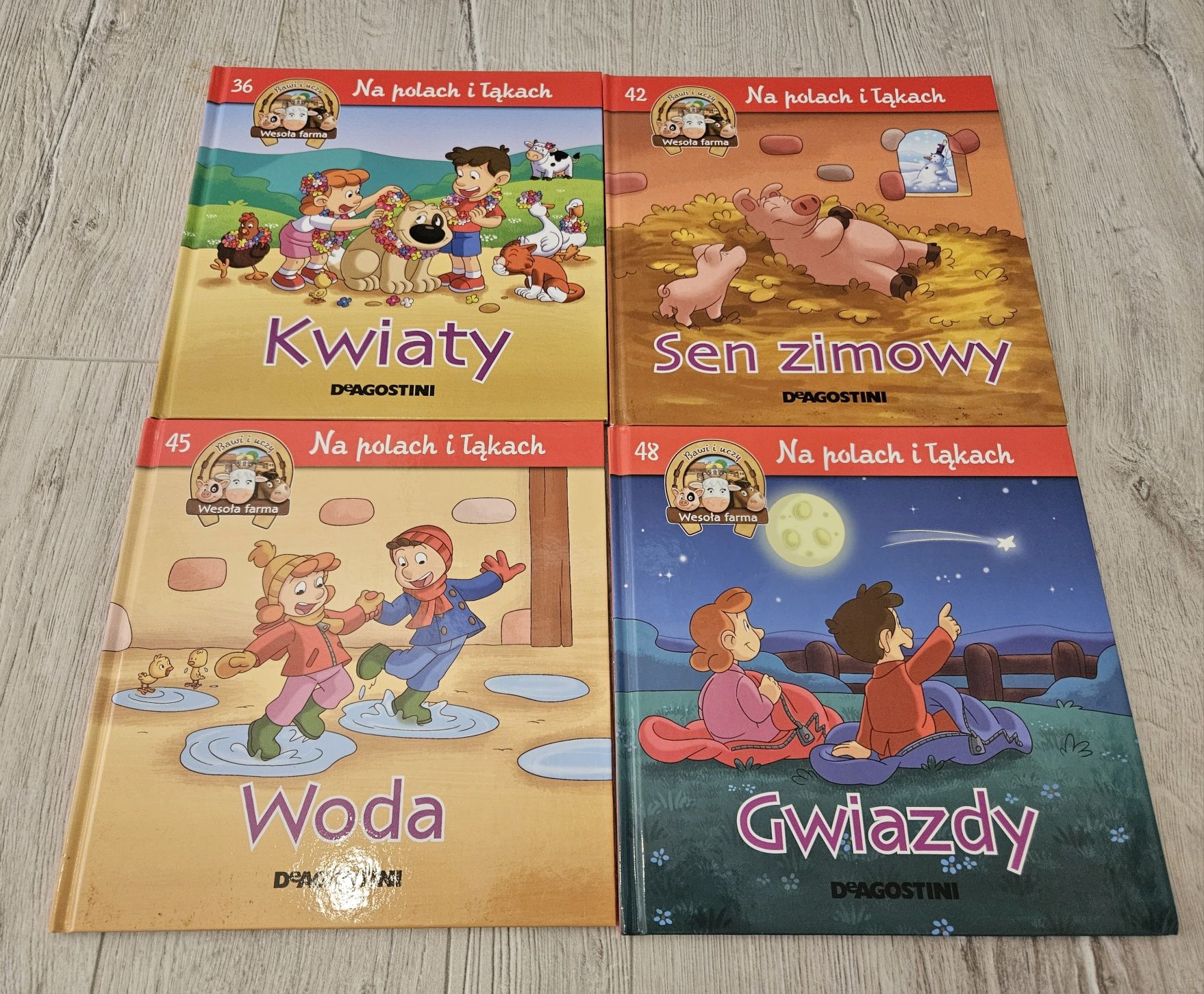 Książki Deagostini "Na polach i łąkach"