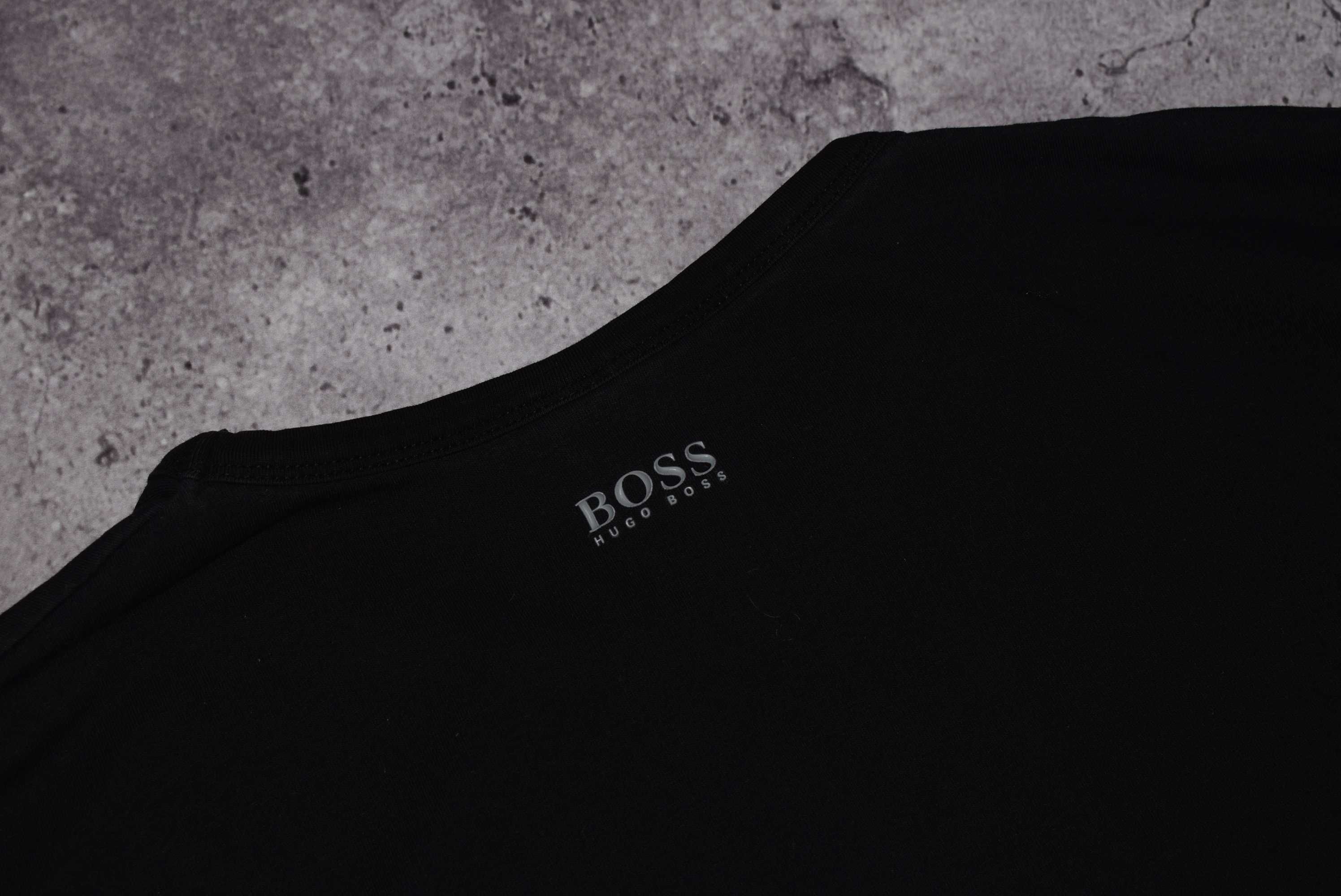 Hugo Boss Big Logo Long Sleeve (Мужская Кофта Лонгслив Хуго Босс )