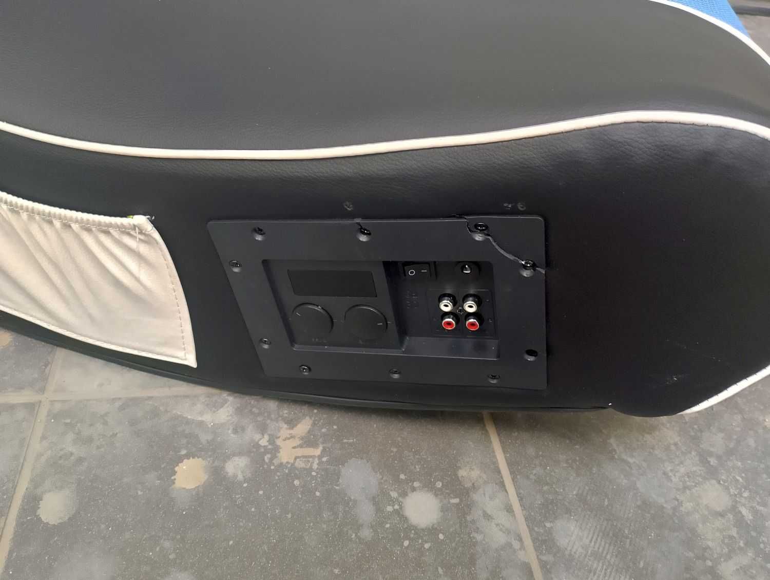 Fotel Multimedialny Gamingowy podłogowy składany XL Subwoofer Stereo