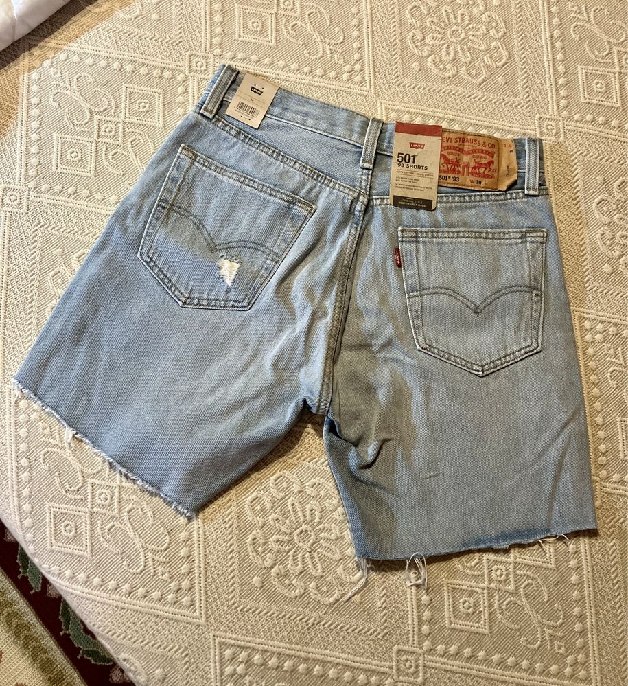 Calções Levi’s 501 93, w30