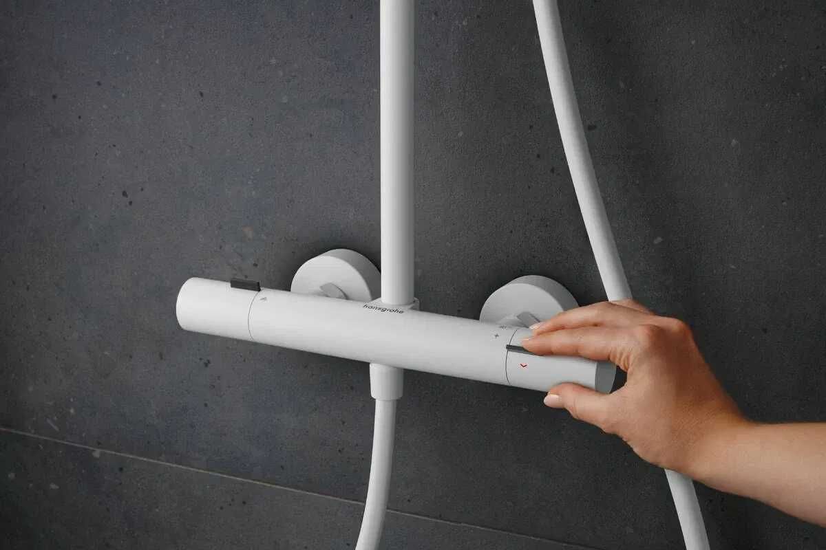 Душова система Hansgrohe Pulsify S Puro Showerpipe 260 1jet з термост.