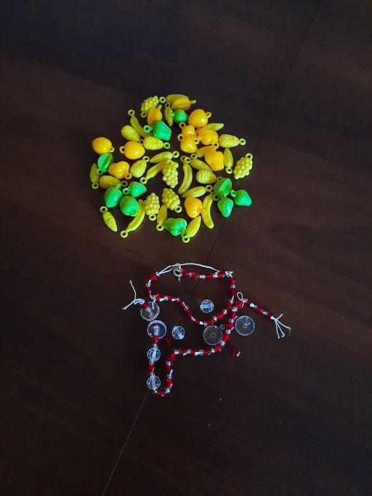 Бусины для рукоделия Хрустальные В форме фруктов