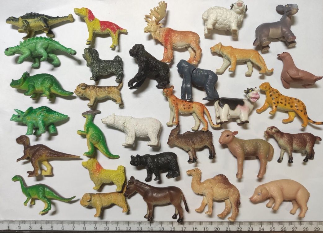 Фігурки тварин, 30шт, ціна за все