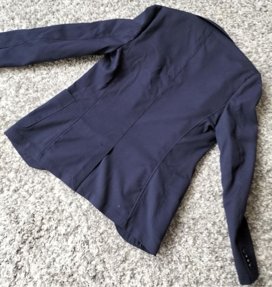 Męska granatowa marynarka h&m 44