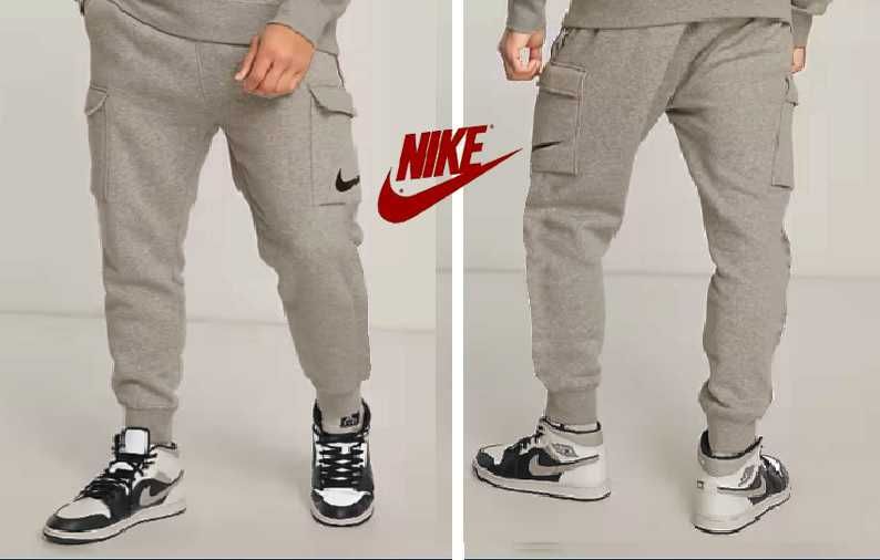 NIKE ORIGINAL. Джоггери з накладними кишенями, р. XL (пояс 44см -54см)
