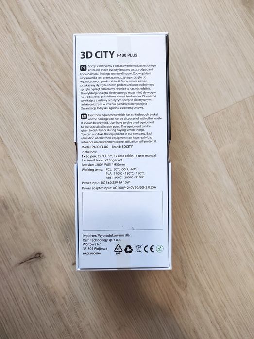 Nowy długopis 3D P400 Plus PCL PLA ABS idealny na prezent zestaw 3d