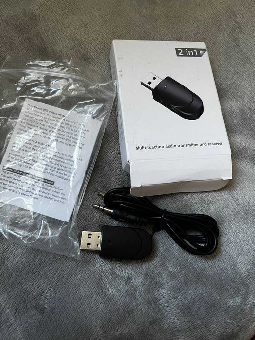 Bluetooth адаптер Vikefon 5.0 аудіо приймач, передавач KN330