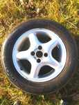 Felgi aluminiowe 6Jx15H2 ET49 wraz z oponami Opel Vectra 195/65R/15