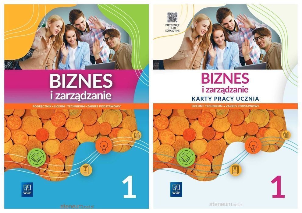 NOWA_ Biznes i Zarządzanie 1 WSIP Karty pracy + Podręcznik Podstawowy