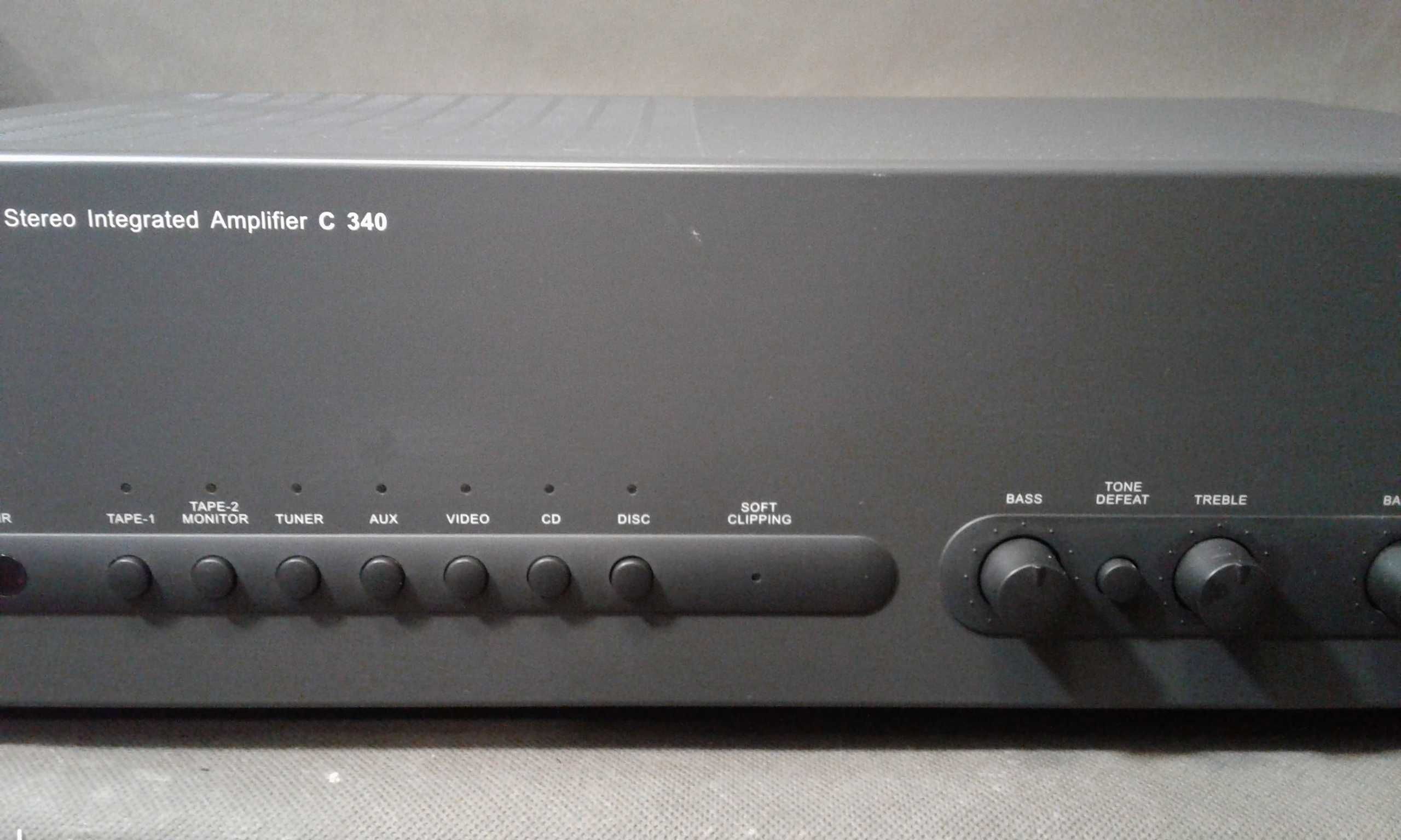 NAD C340, wzmacniacz stereo