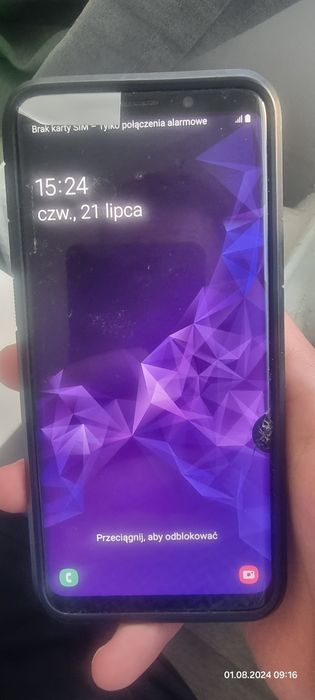 NIEPOTRZEBNY Sprzedam Samsung Galaxy S9+ SM-G965F 6/64GB + Obudowa