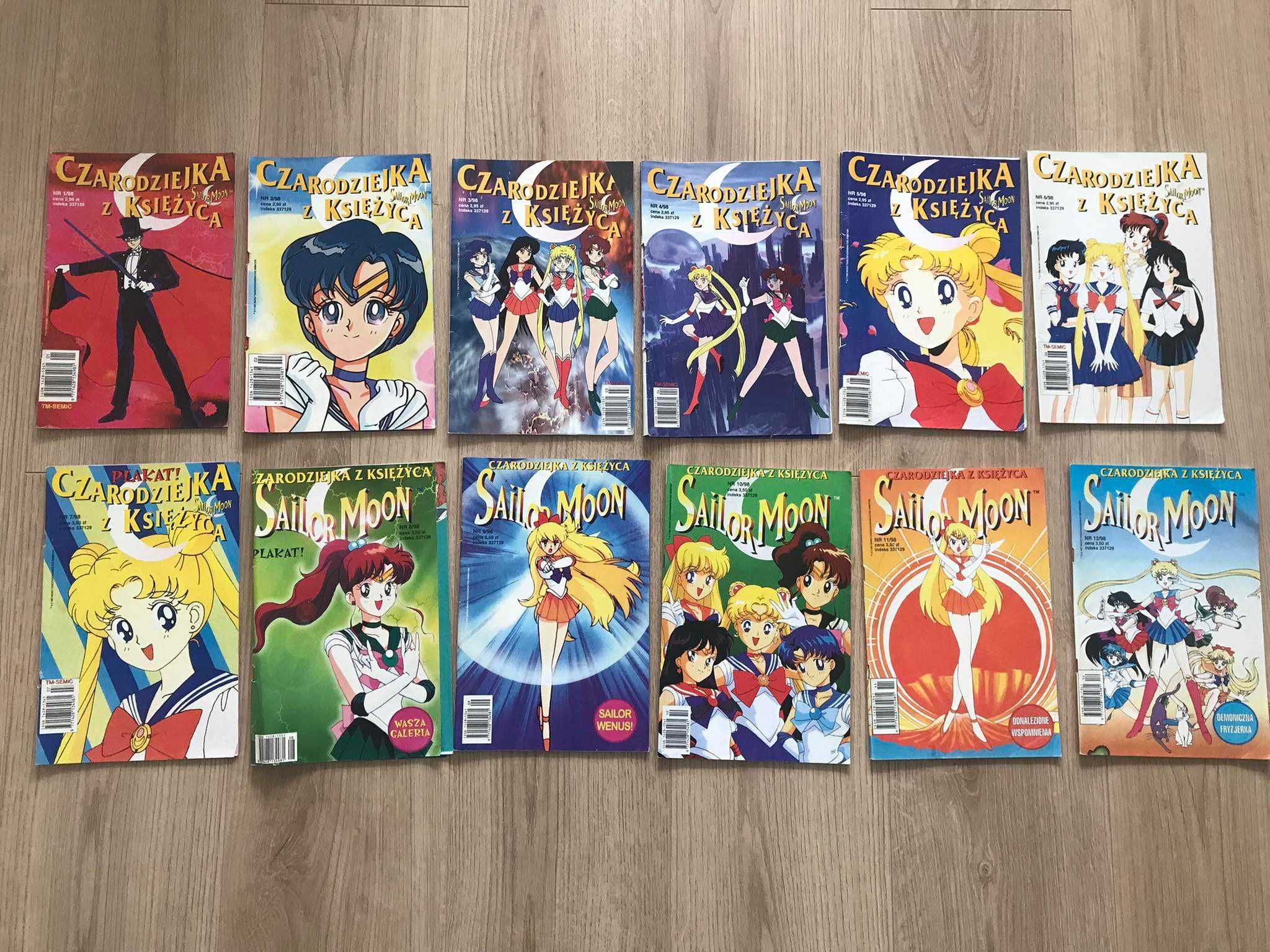 Komiksy i magazyny Czarodziejka z Księżyca 97-99