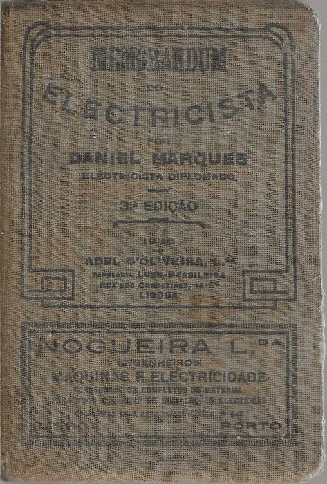 Memorandum Do Electricista – Ed.1938