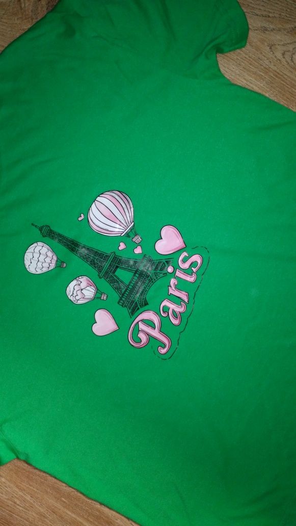 Koszulka unisex zielona. Nowa bez metki. Rozmiar 55