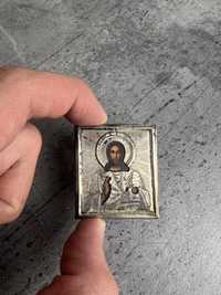 Икона Бог миниатюра Старая ретро Иисус винтаж rap y2k sk8 реп ангел