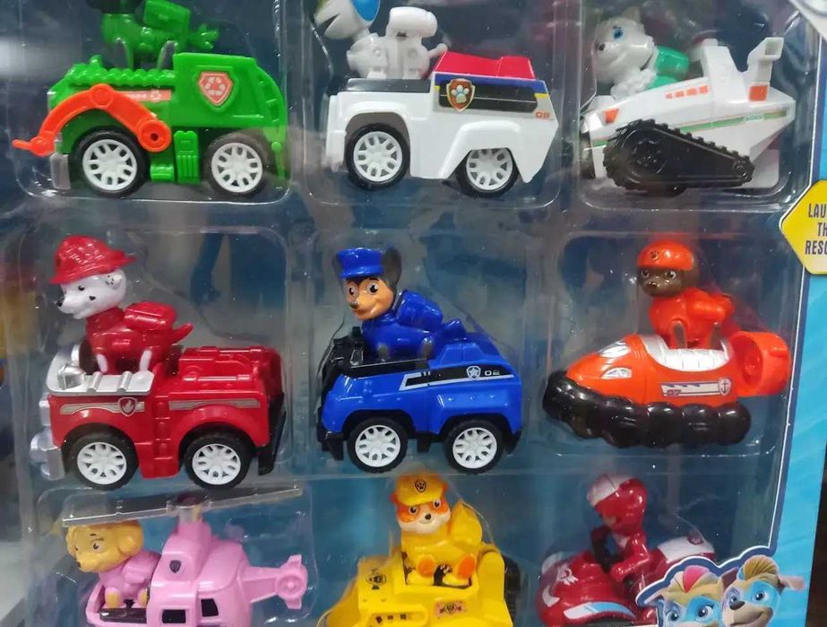 Ігровий набір Dog Paw Patrol Щенячий патруль 10 штук БАЗА