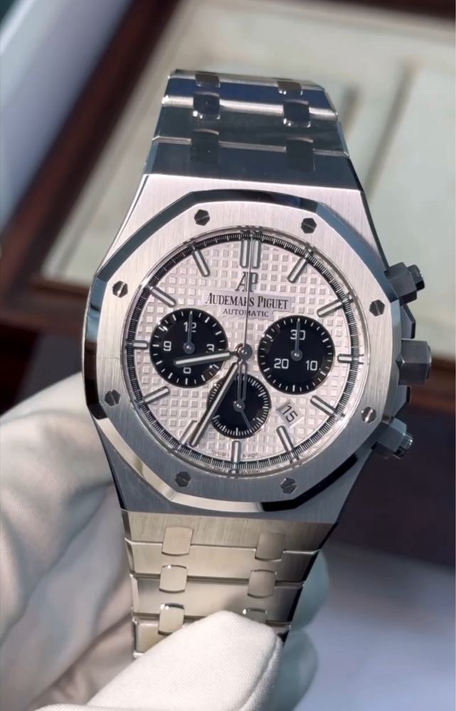 Новые Часы Audemars Piguet Royal Oak Chronograph Сталь 41mm  49.000$