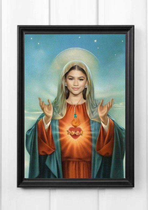 Nowy plakat poster A4 jezus zendaya jesus kodak