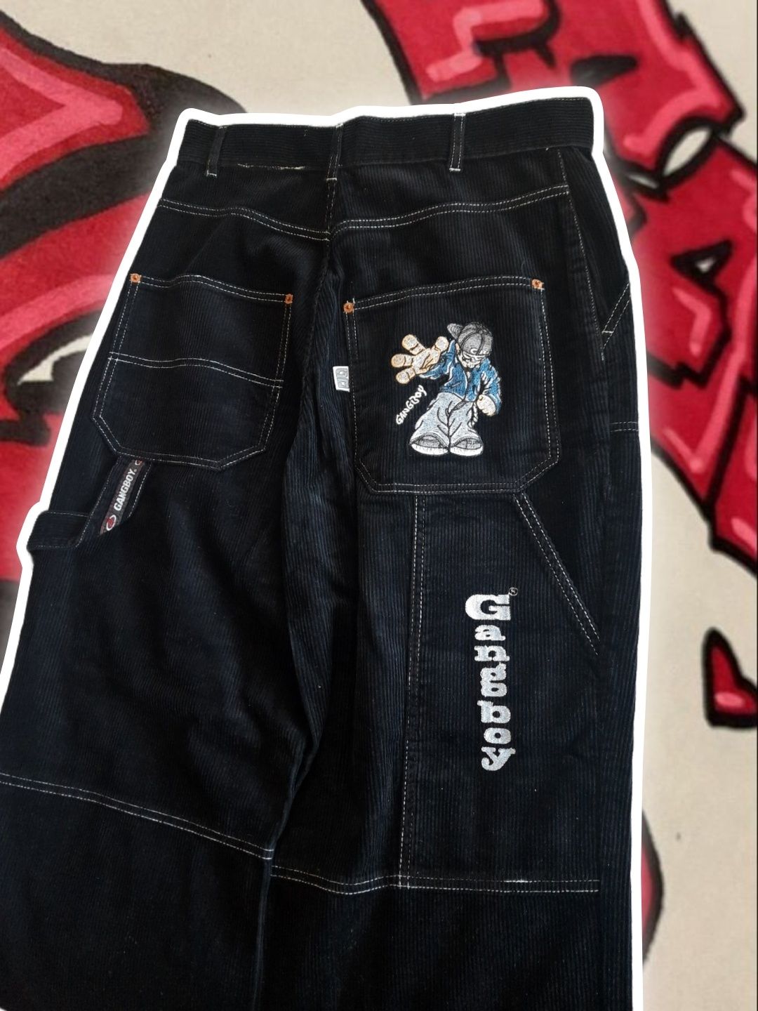 rap pants, jnco style, sk8, rep, opium