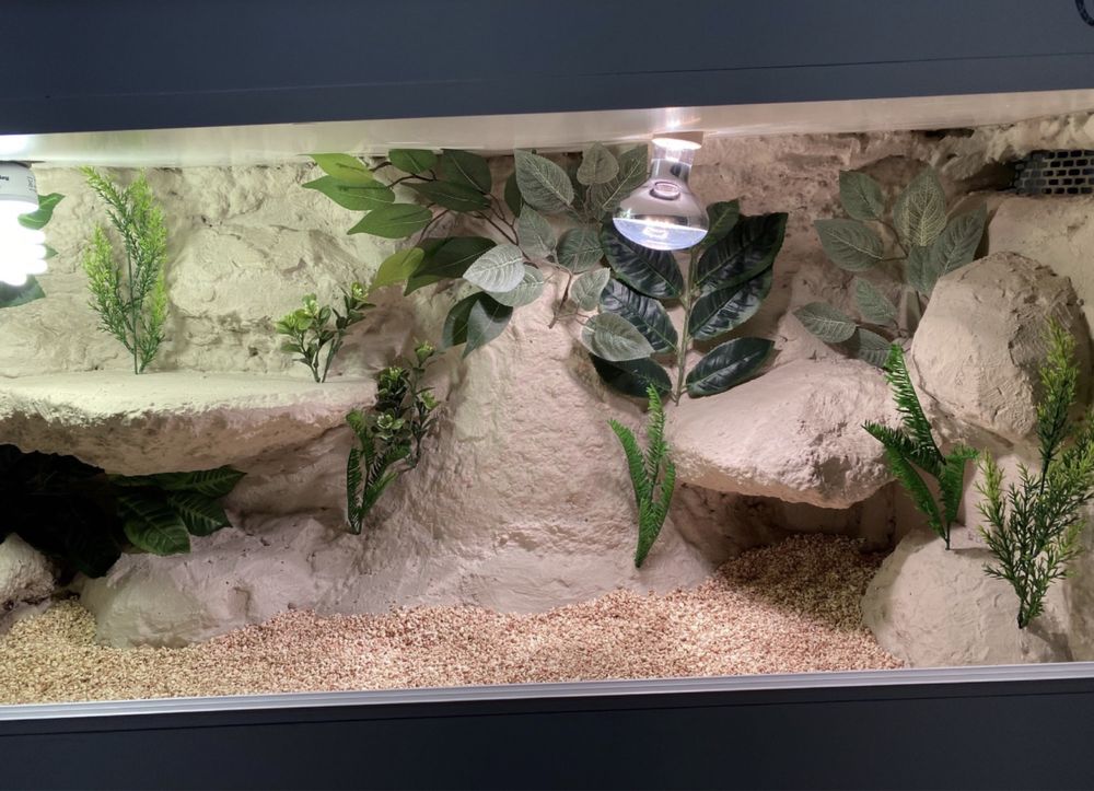 Nowe, profesjonalne terrarium dla gekona, agamy, węża i innych gadów.