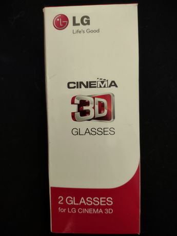 Sprzedam nowe okulary 3D firmy LG. 2szt