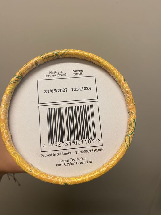 ADALBERT'S tea zielona herbata z melonem 100 g