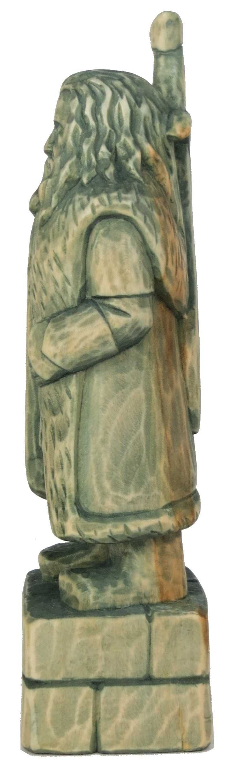 Дерев'яна статуетка ручної роботи гном Торін Дубощит з к/ф Хоббіт