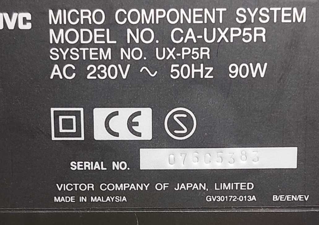 музичний центр JVC UX-P5R