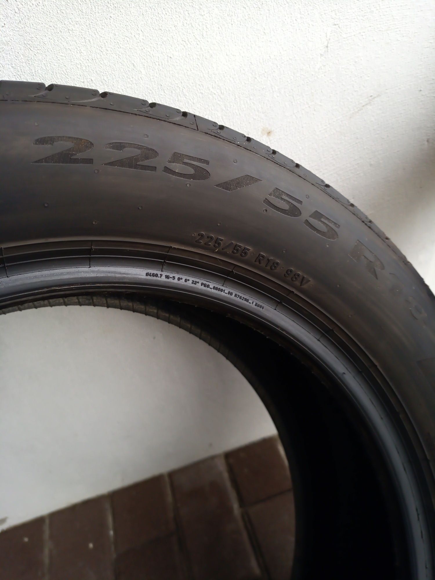 Opony Pirelli Powergy 225/55 R18 jak nowe