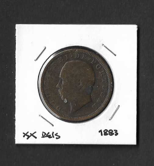 Moeda de 20 Reis. Portugal 1883