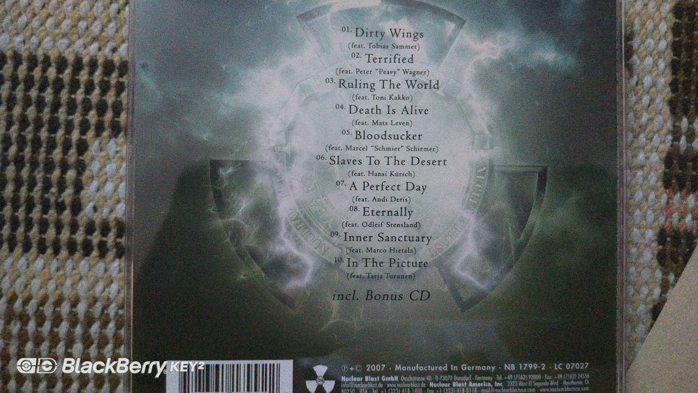 Caixa aniversário Nuclear Blast Heavy metal