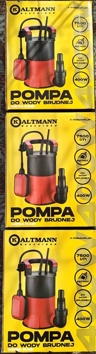 Pompa do wody brudnej Kaltmann 400 W
