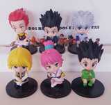 Conjunto 6 pcs Hunter × Hunter (Portes Incluídos)