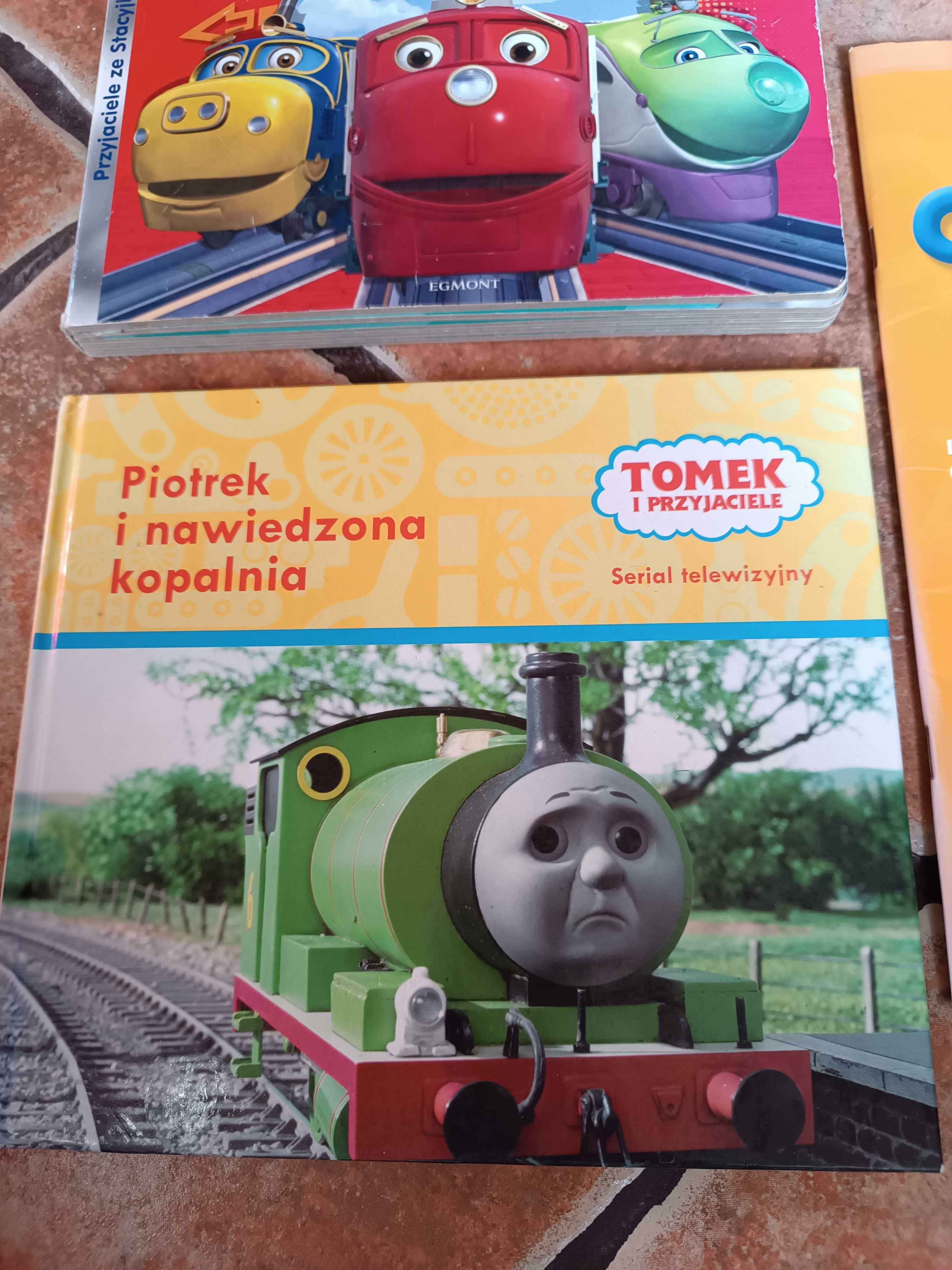 Bajki Tomek i przyjaciele Stacyjkowo Ciężarówki koparki puzzle zestaw