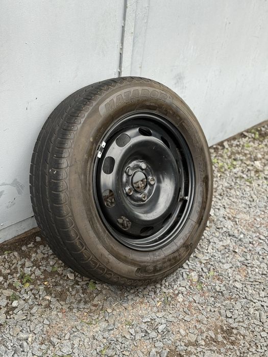 Докатка запаска 195/65R15 Розблт 5на112 VW Audi Skoda Seat