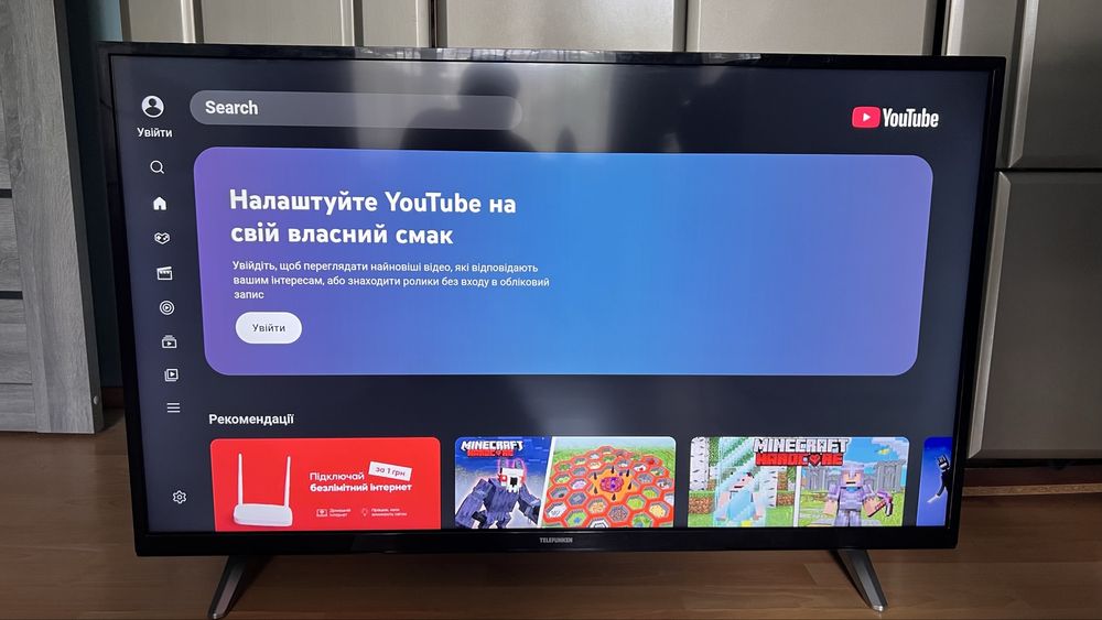 Телевізор 50" Smart TV Telefunken D50293N4CW