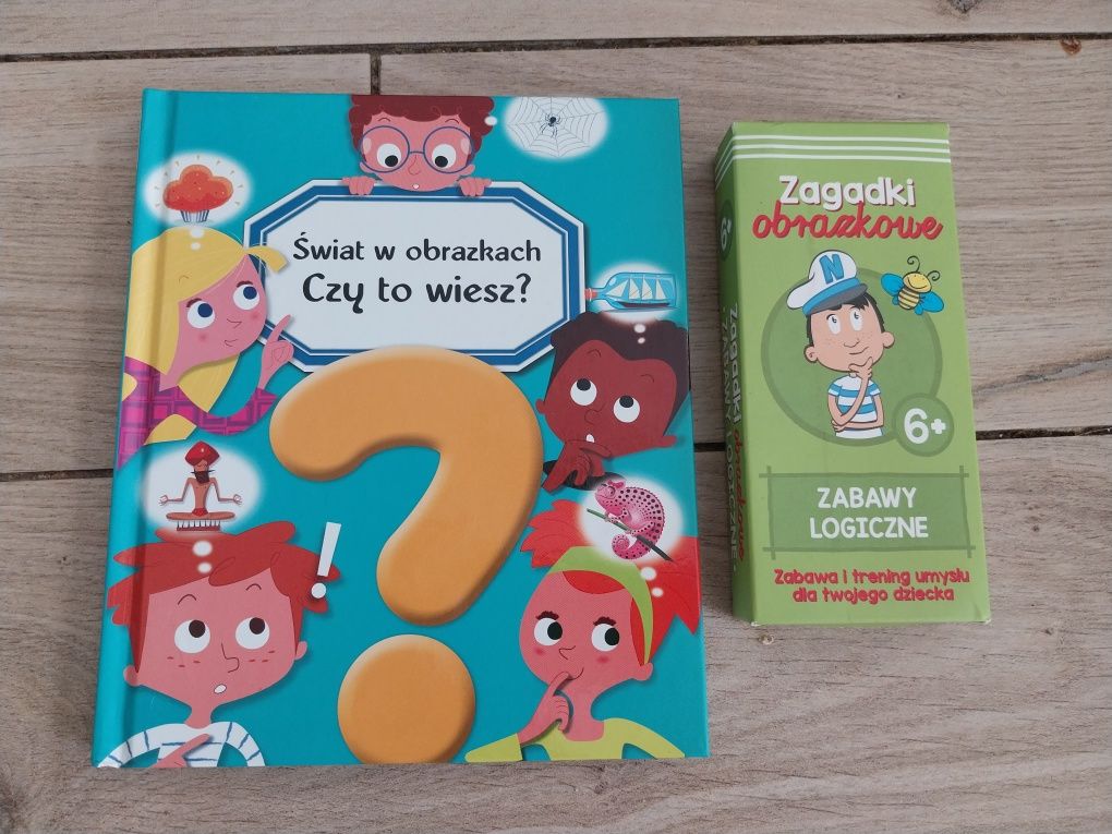 Książka dla dzieci "Czy to wiesz?" Plus zagadki 6+