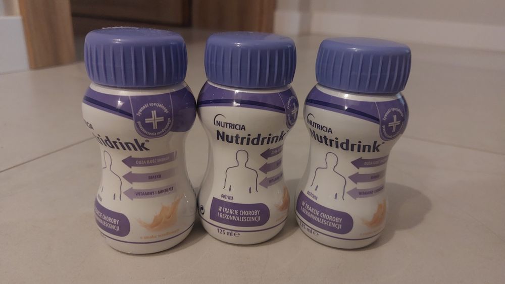 Nutridrink 125 ml.  O smaku waniliowym.