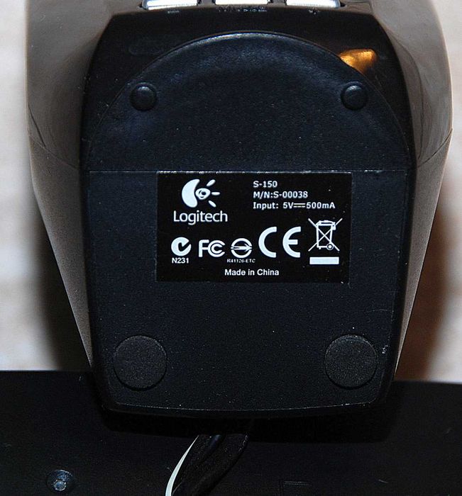 Głośniki multimedialne Speakers Logitech S150 USB jak nowe