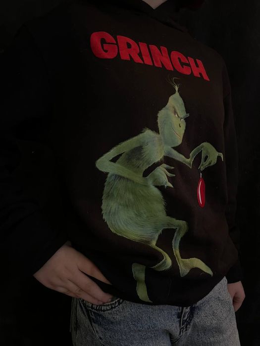Худi з капюшоном grinch