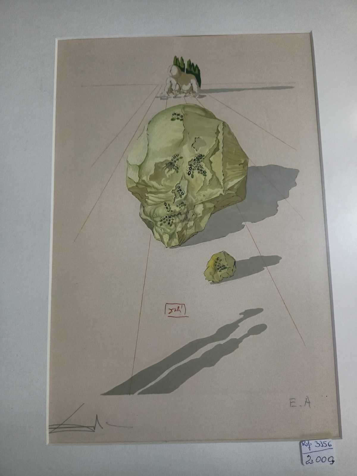 Serigrafia Salvador Dali Estudo Artista